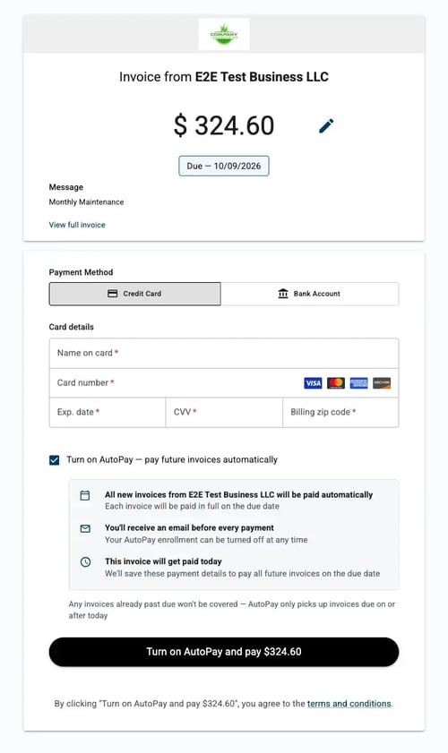 AutoPay_EnableAutoPay