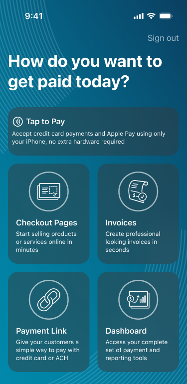 Accept Payments with the Autobooks App for iPhone