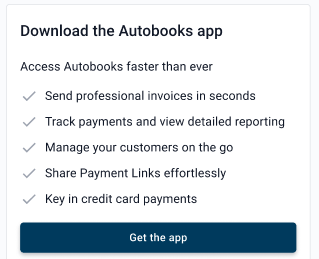 Accept Payments with the Autobooks App for iPhone