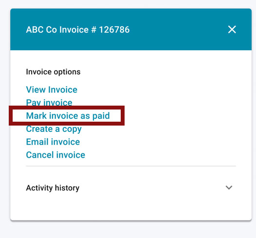 outstanding invoice definition