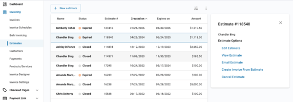 Invoicing-estimates-rightmenu