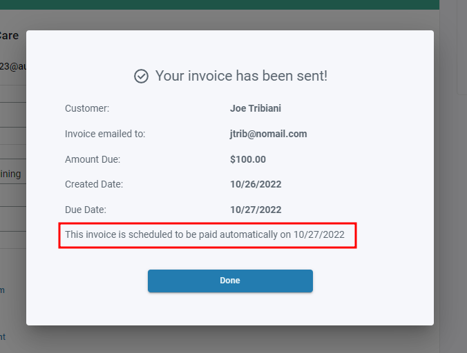 How do I know my customer has AutoPay enabled?